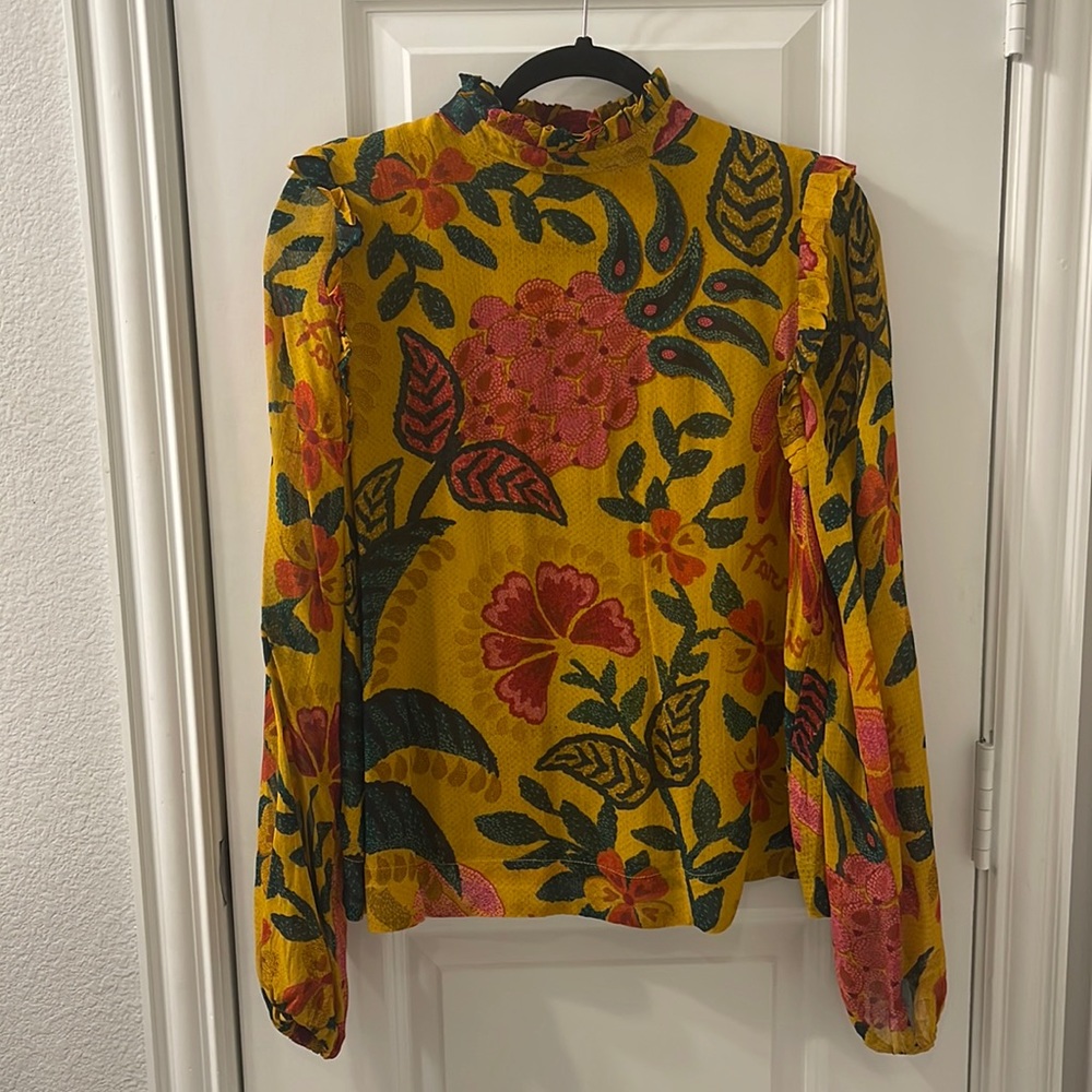 Farm Rio Floral Blouse
